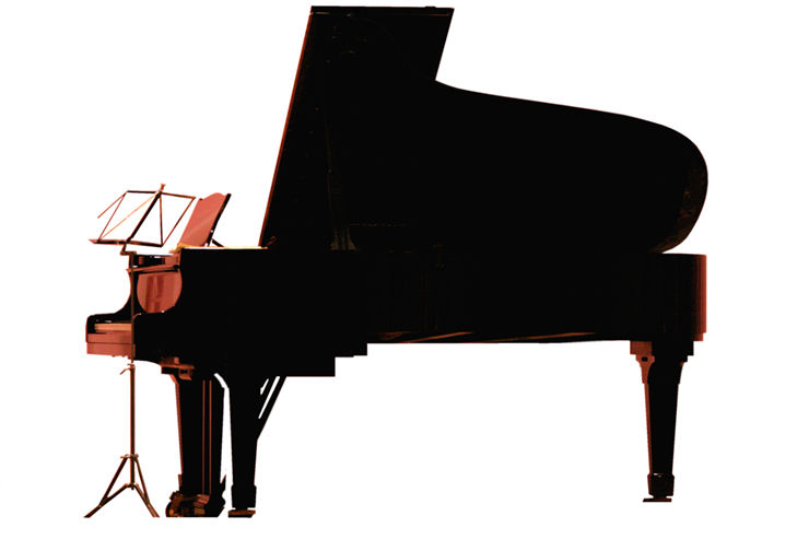Illustration of Piano Set