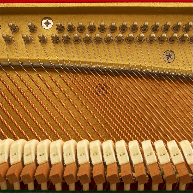 Inside Upright Piano