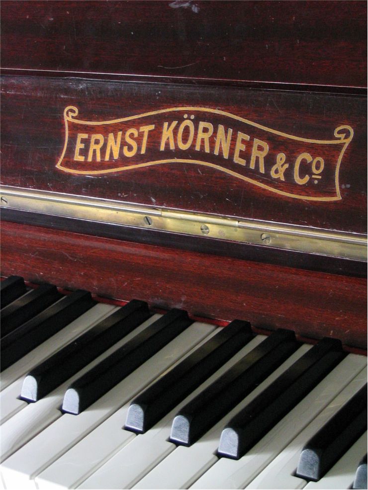 Old Piano Ernst Korner & Co