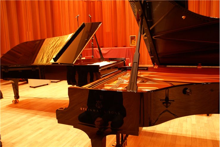 Two Concert Pianos